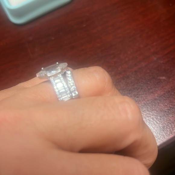 Silver 925 2 carat size 7 - Picture 8 of 10